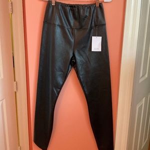 FAUX Leather Leggings NWT